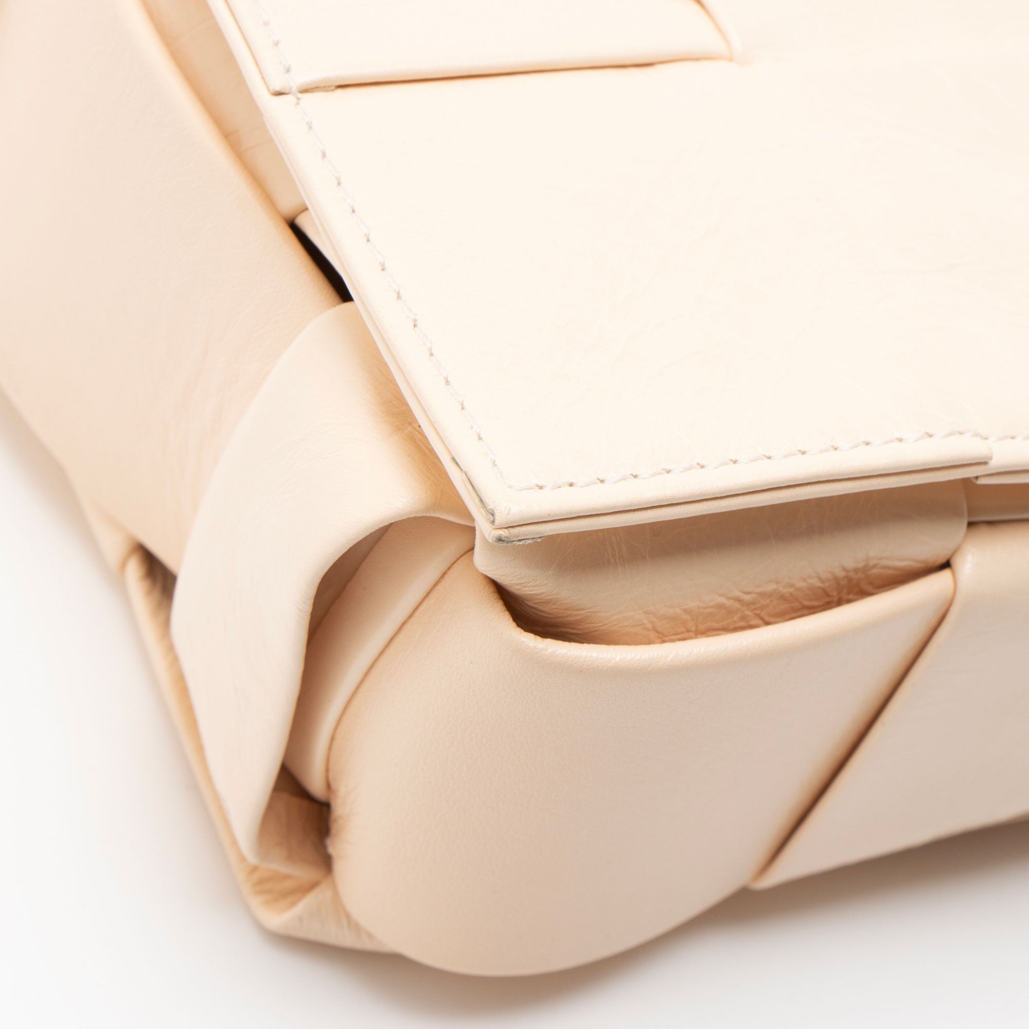 Bottega Veneta Paper Calfskin Cassette Crossbody