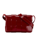 Bottega Veneta Patent Intrecciato Cassette Crossbody (SHG-LgpVBt)