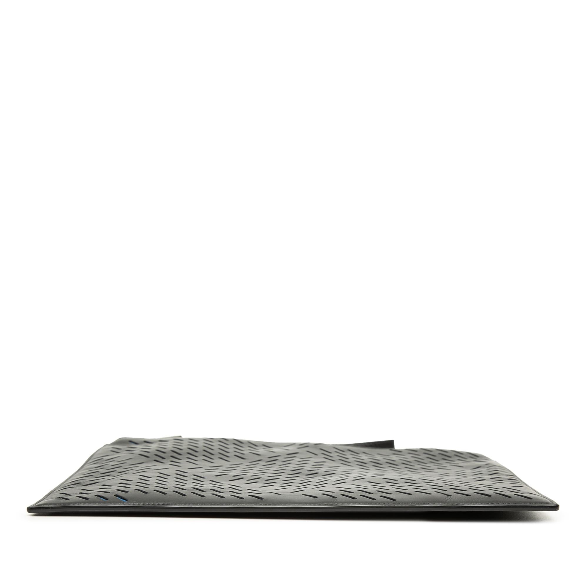 Bottega Veneta Perforated Leather Clutch