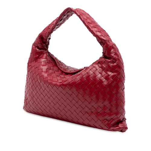Bottega Veneta Small Calfskin Intrecciato Hop Hobo