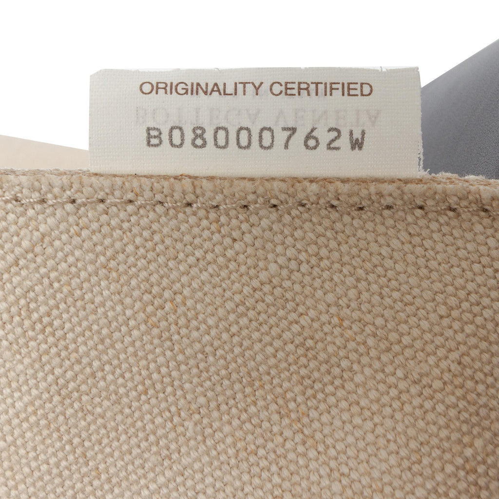 Bottega Veneta Small Canvas French Calfskin Slip Tote