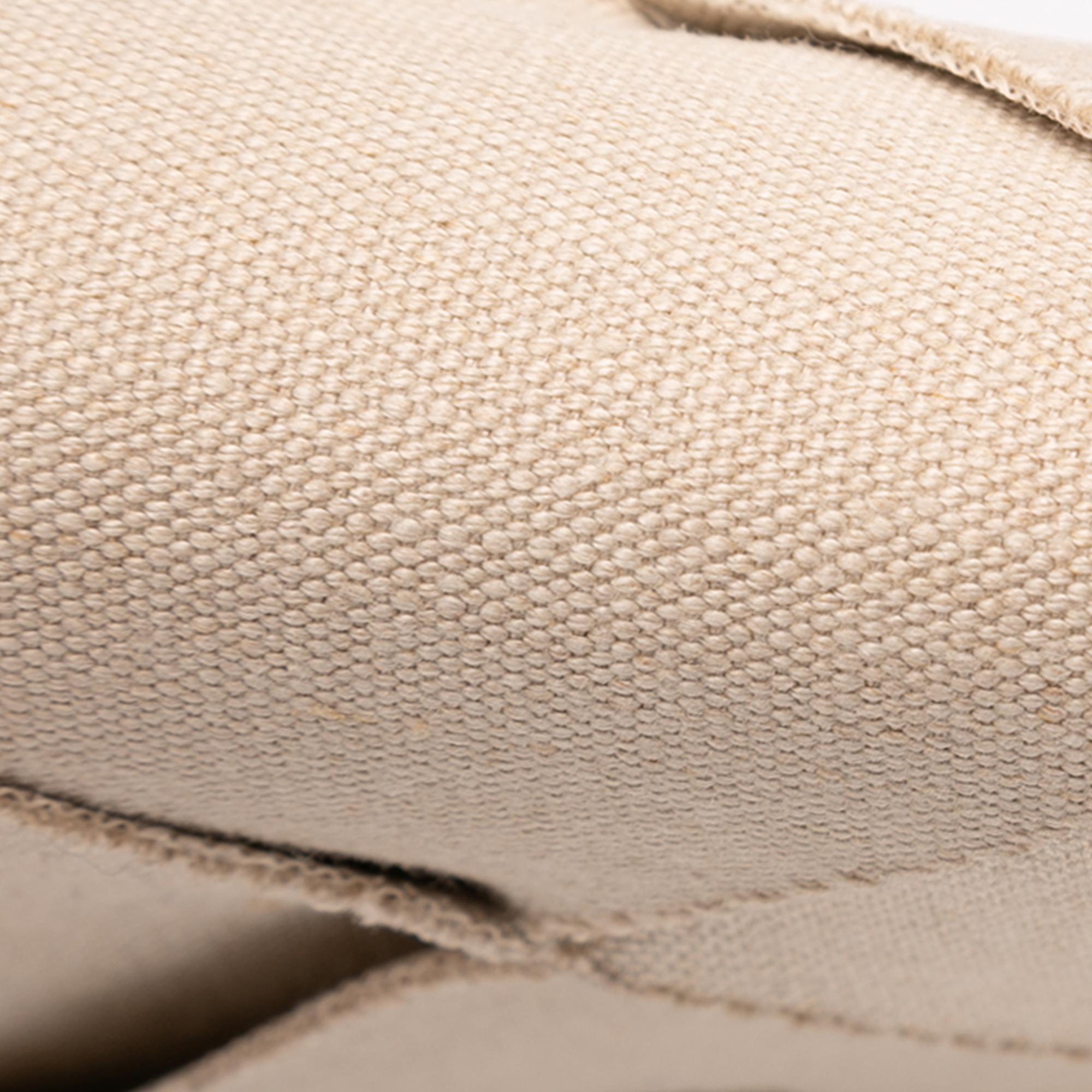 Bottega Veneta Small Canvas French Calfskin Slip Tote