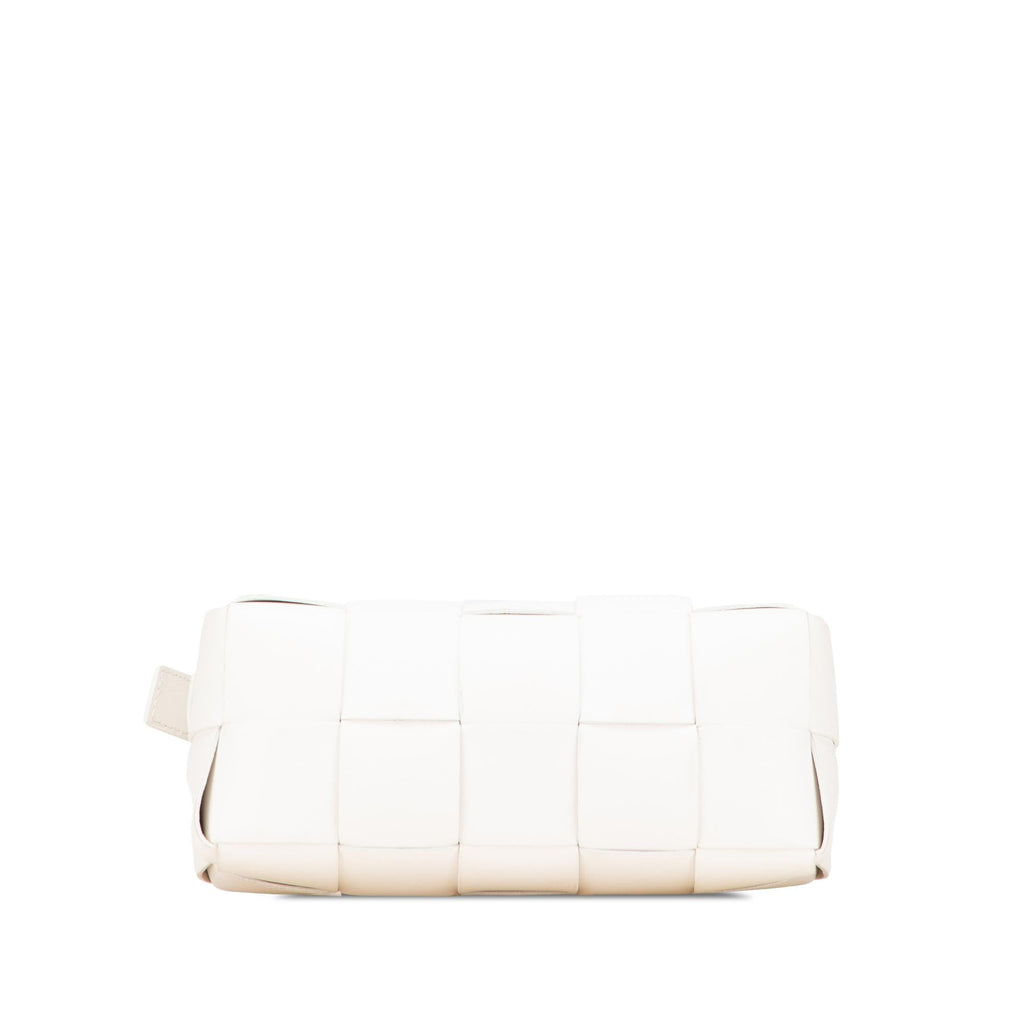 Bottega Veneta Small Lambskin Intrecciato Brick Cassette
