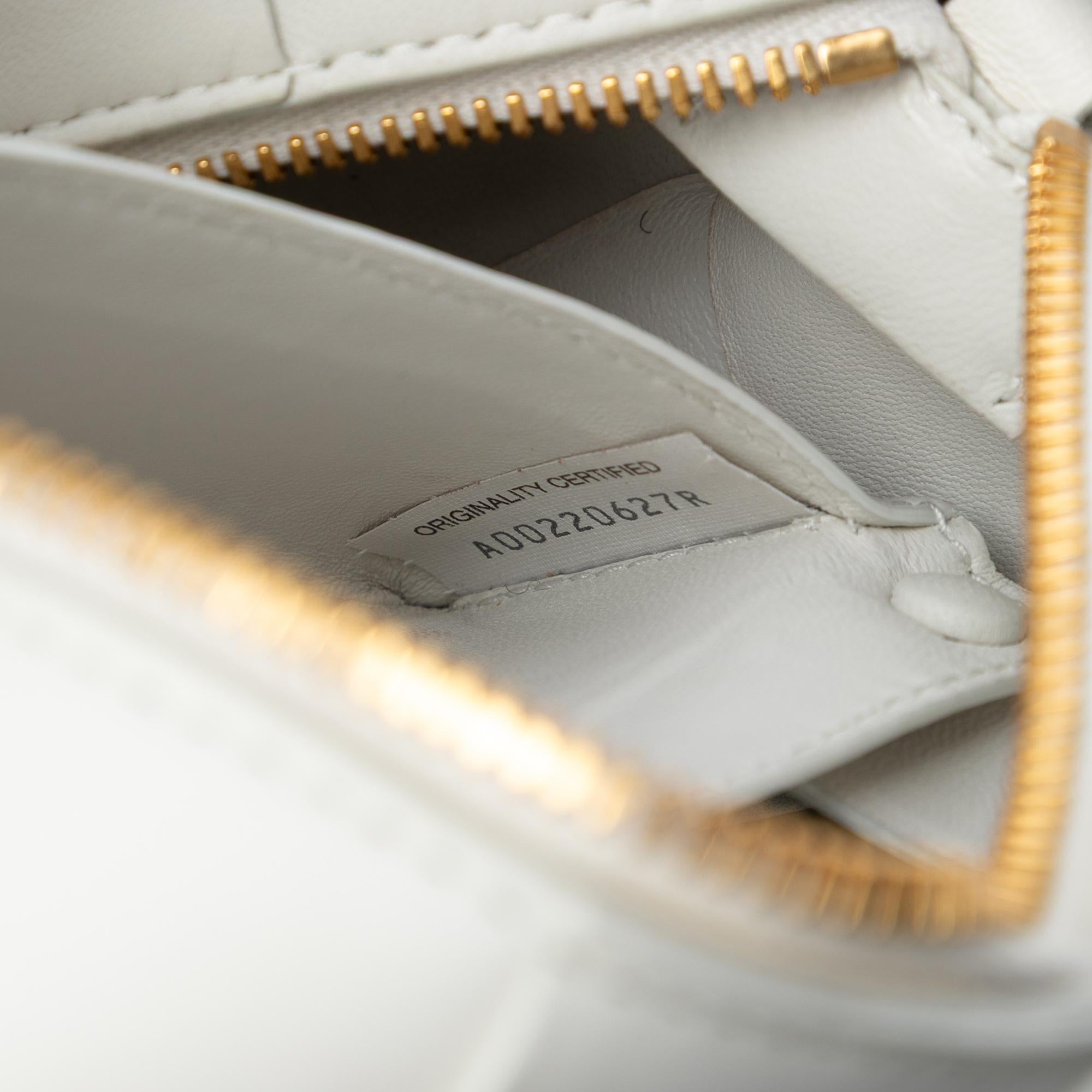 Bottega Veneta Small Lambskin Intrecciato Brick Cassette