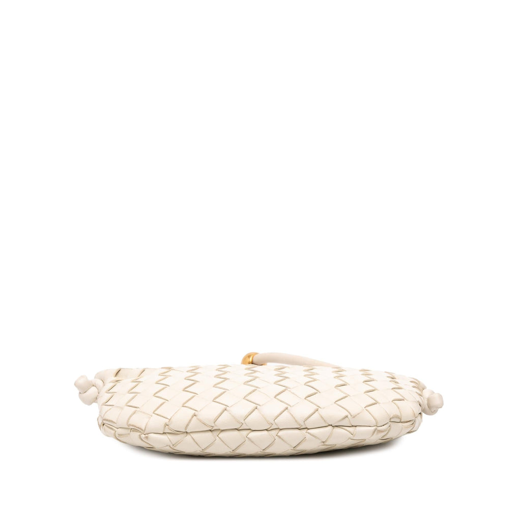 Bottega Veneta Small Lambskin Intrecciato Turn Pouch