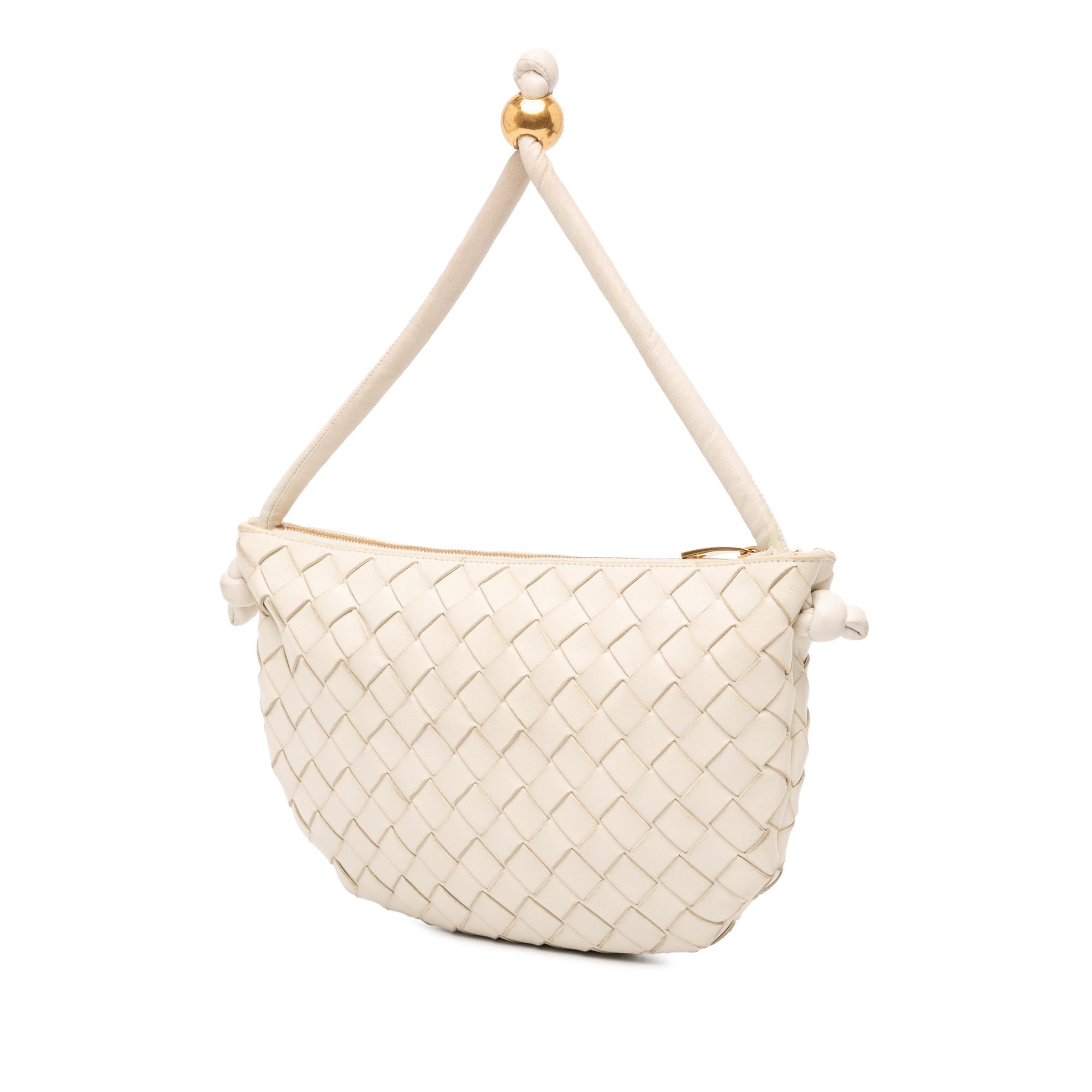 Bottega Veneta Small Lambskin Intrecciato Turn Pouch