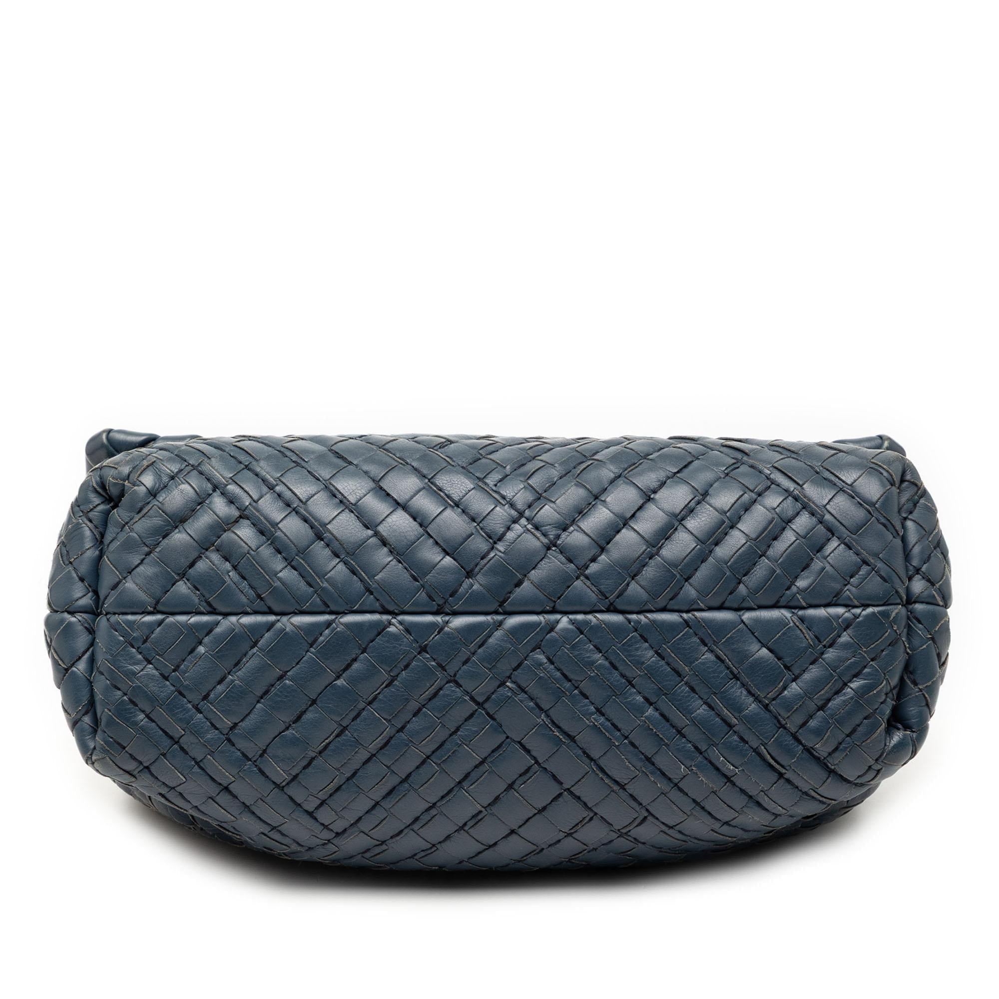 Bottega Veneta Small Nappa Intrecciato Boutis Olimpia Shoulder Bag