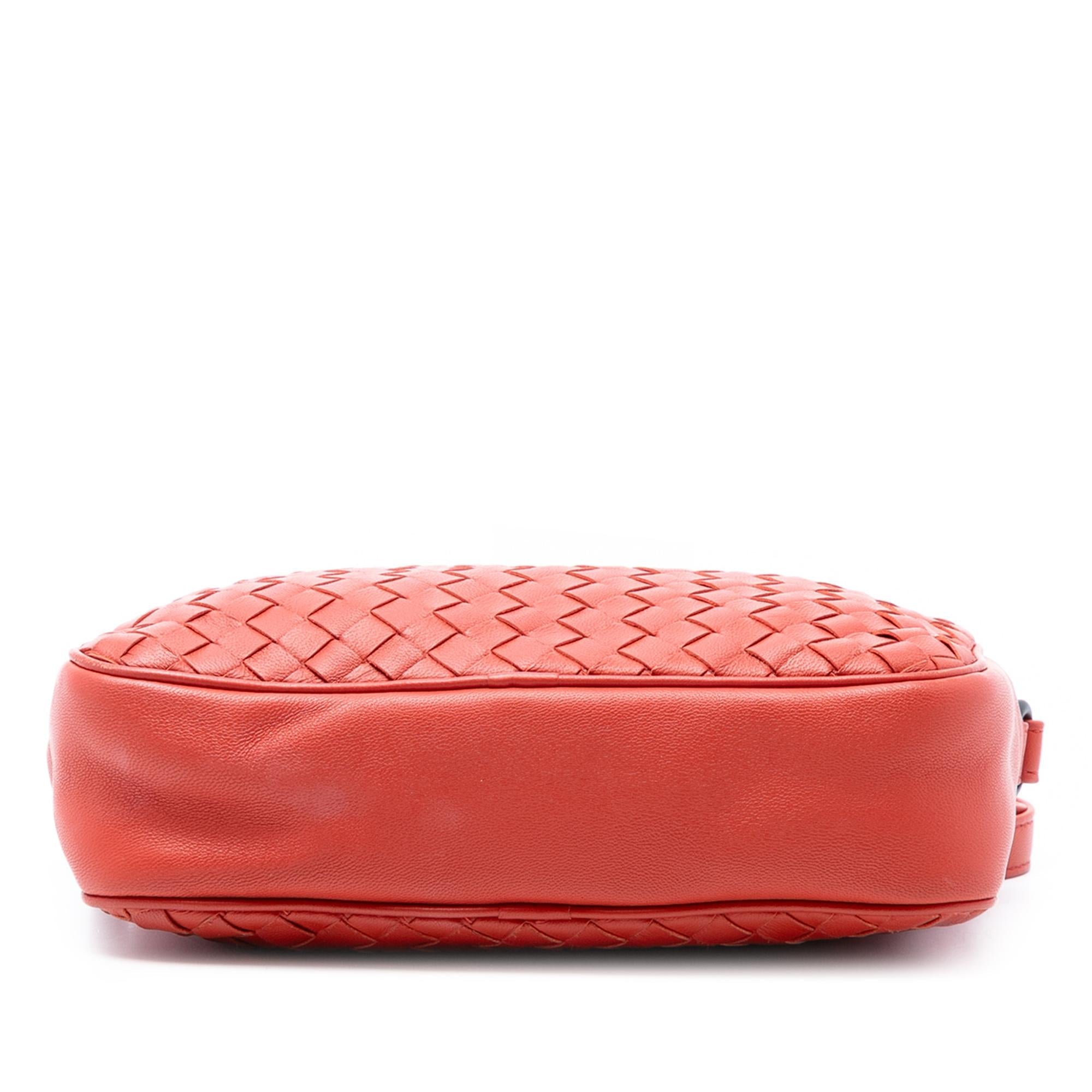 Bottega Veneta Small Nappa Intrecciato Camera Bag