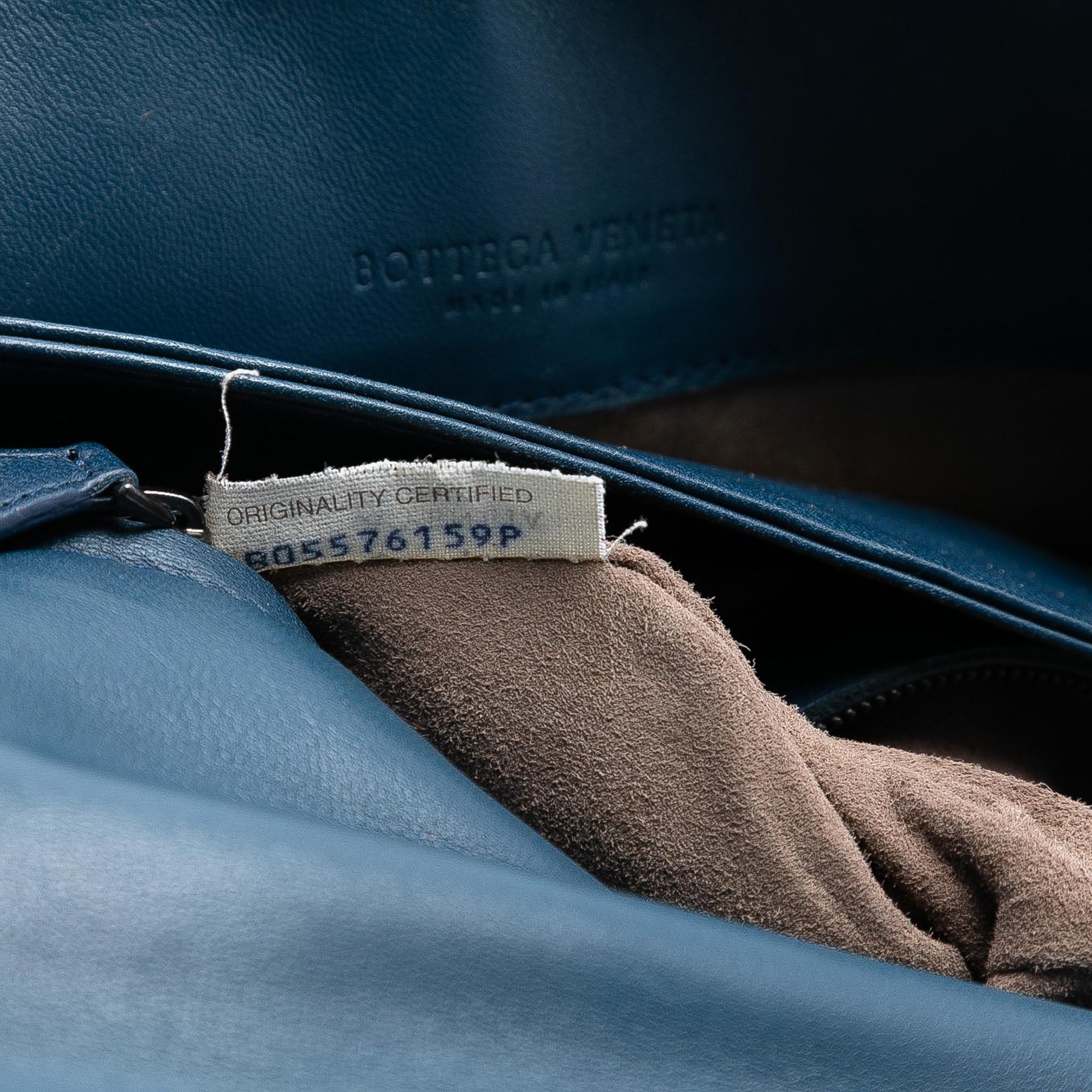 Bottega Veneta Small Nappa Intrecciato Olimpia Shoulder Bag