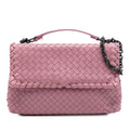 Bottega Veneta Small Nappa Intrecciato Olimpia Shoulder Bag