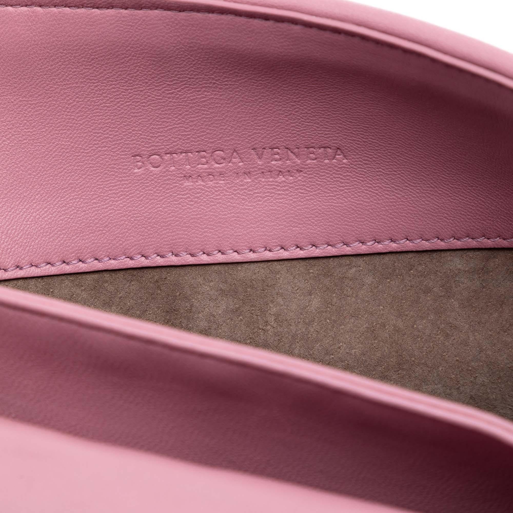 Bottega Veneta Small Nappa Intrecciato Olimpia Shoulder Bag