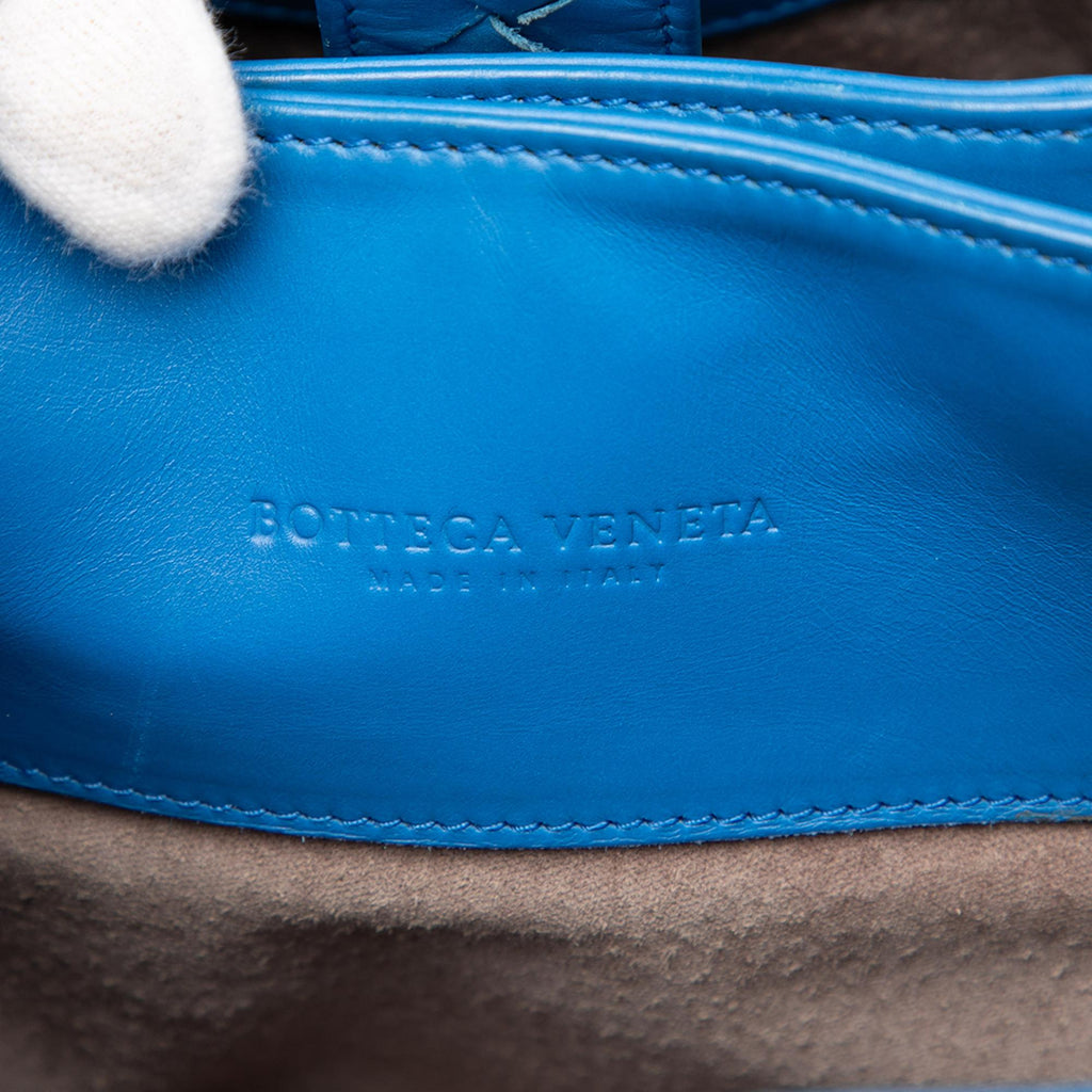 Bottega Veneta Small Nappa Intrecciato Roma Satchel