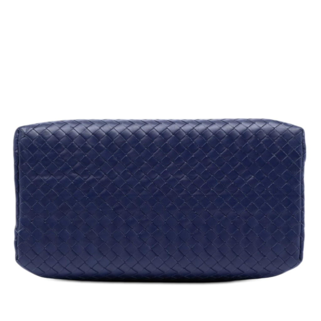 Bottega Veneta Small Nappa Intrecciato Roma Satchel