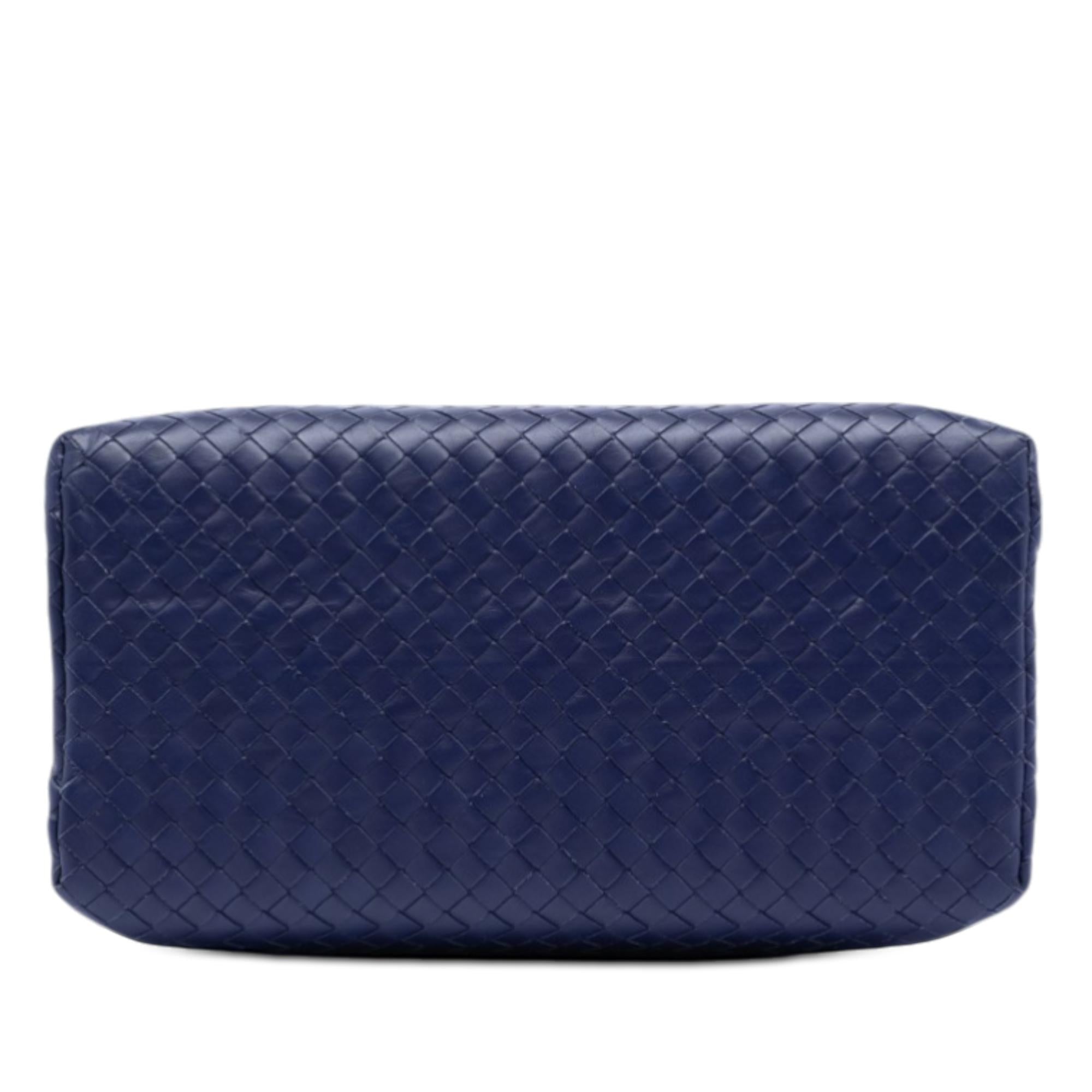Bottega Veneta Small Nappa Intrecciato Roma Satchel
