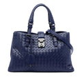 Bottega Veneta Small Nappa Intrecciato Roma Satchel