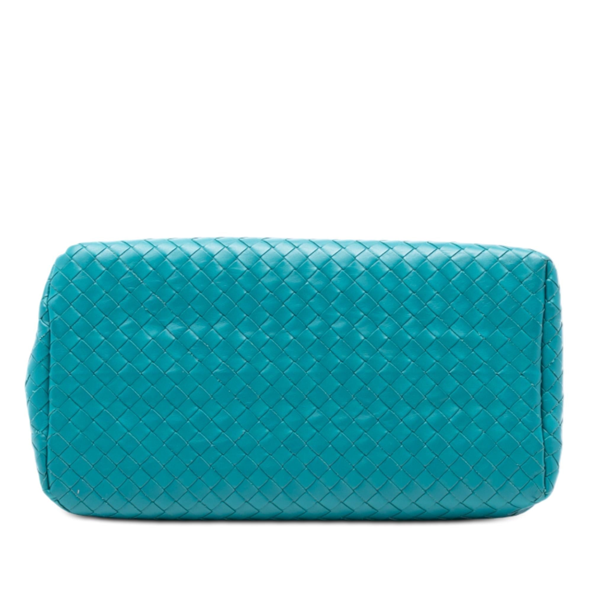 Bottega Veneta Small Nappa Intrecciato Roma Satchel