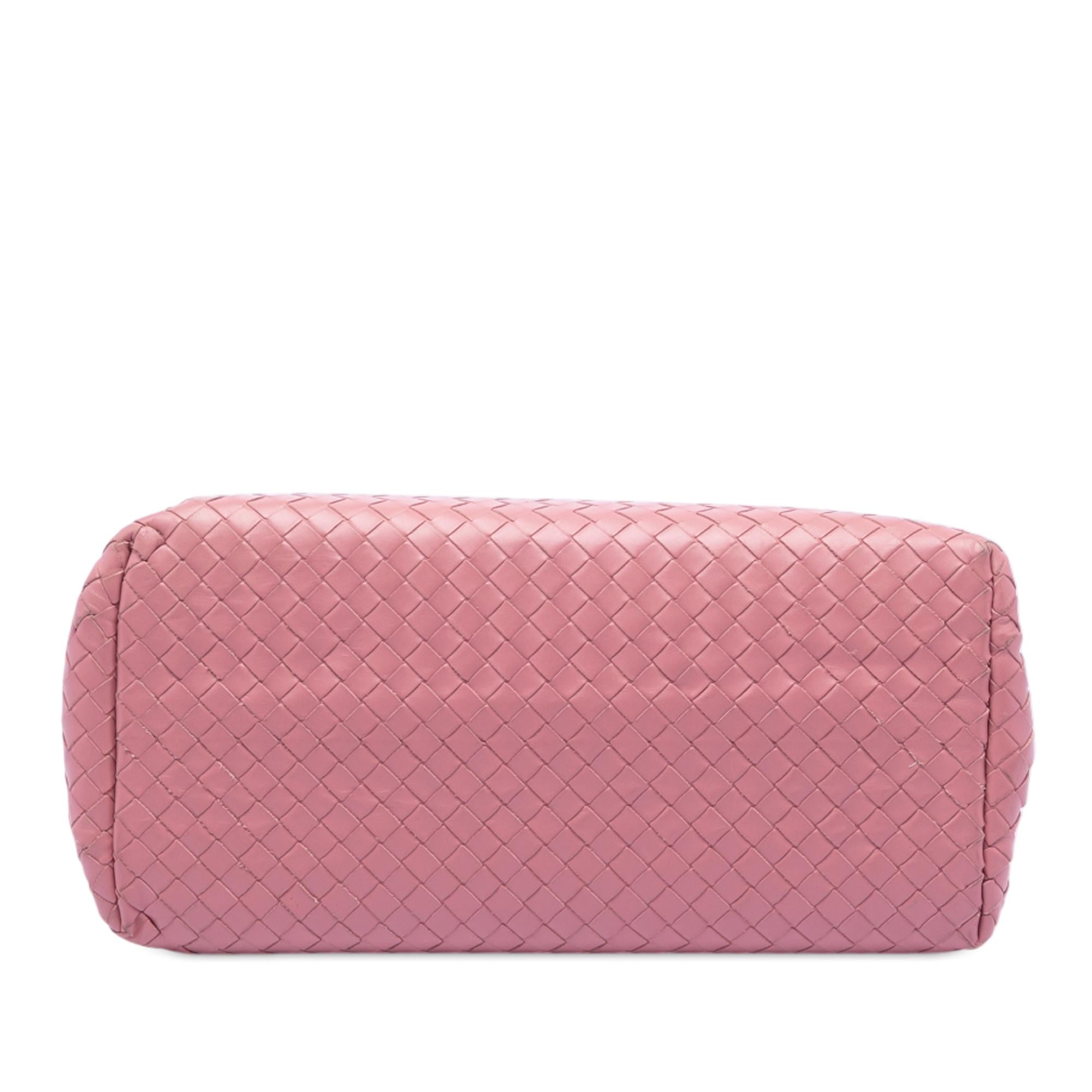 Bottega Veneta Small Nappa Intrecciato Roma Satchel