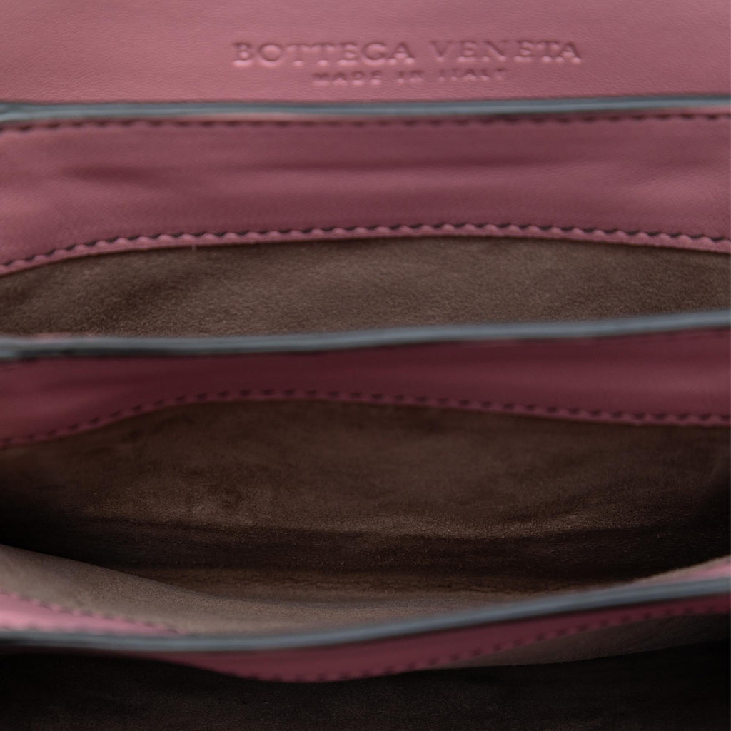 Bottega Veneta Small Nappa Intrecciato Runway Shoulder Bag