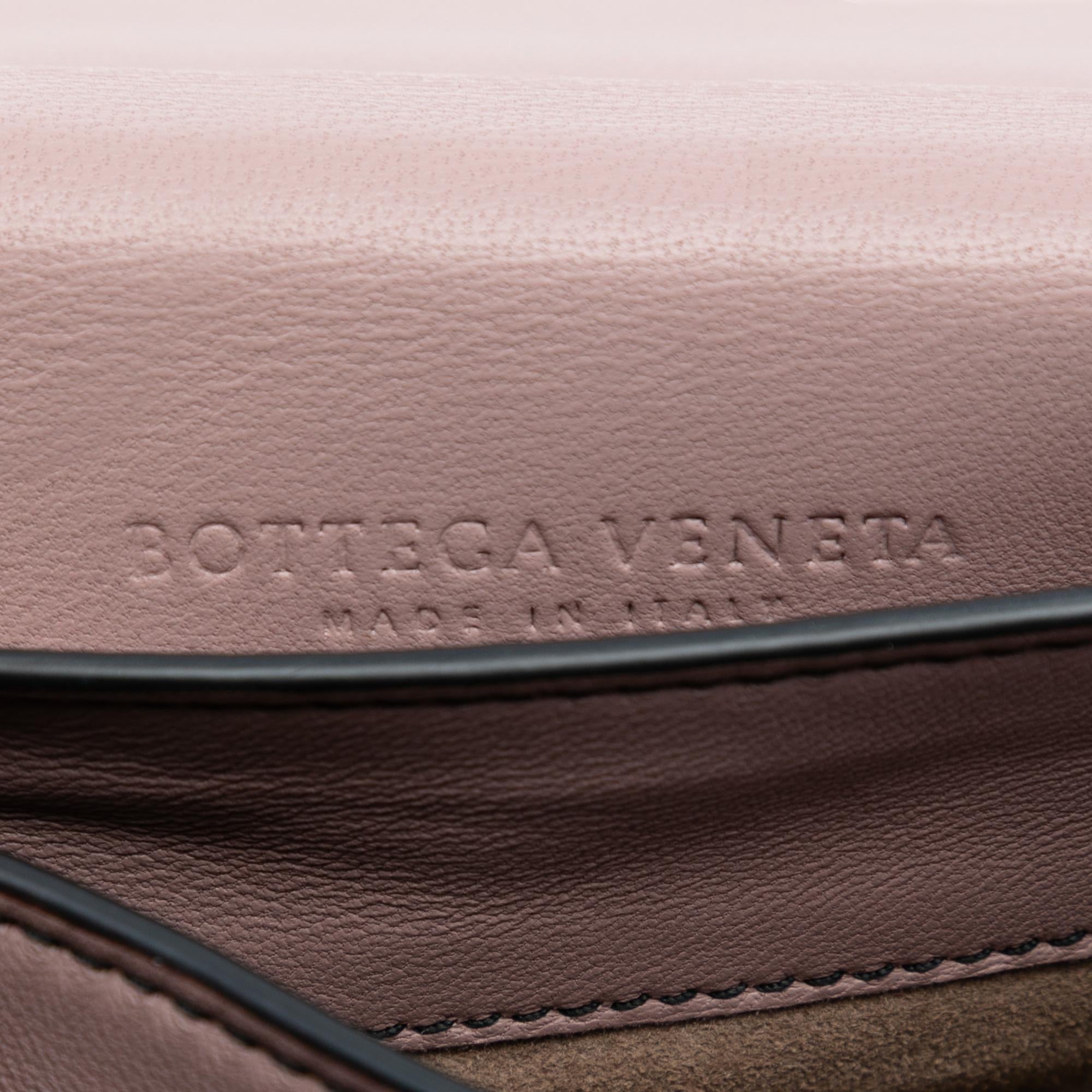 Bottega Veneta Small Nappa Intrecciato Runway Shoulder Bag