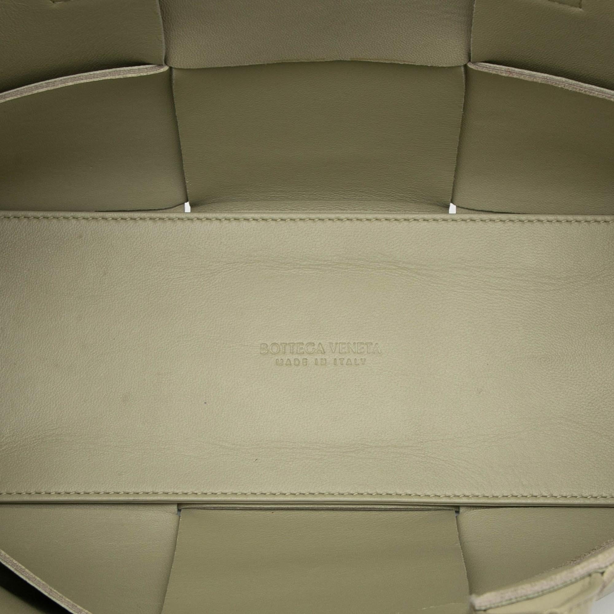 Bottega Veneta Small Nappa Maxi Intrecciato Arco Tote