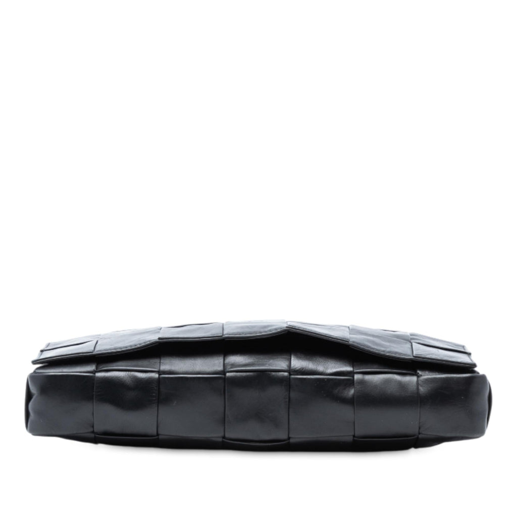 Bottega Veneta Stretch Paper Calfskin Intrecciato Cassette Crossbody