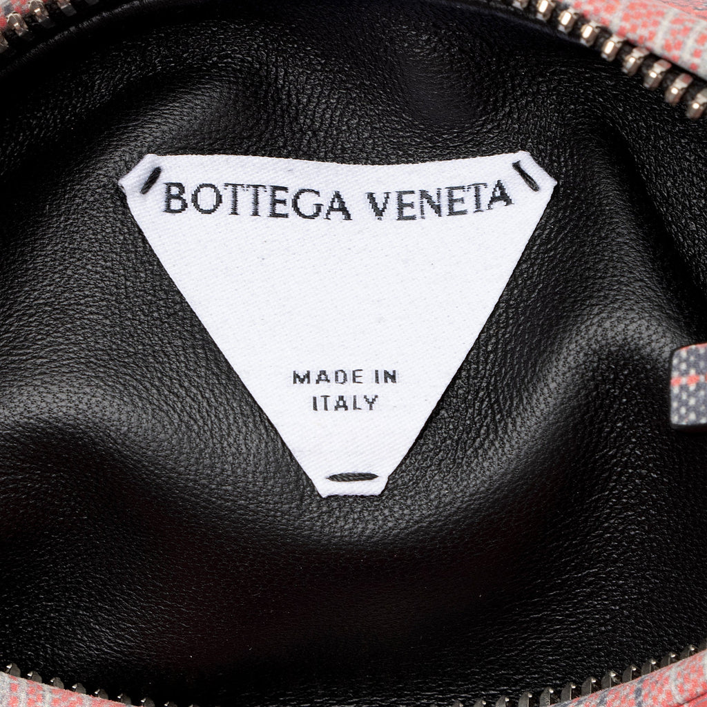 Bottega Veneta Tartan Printed Nappa Jodie Mini Bag