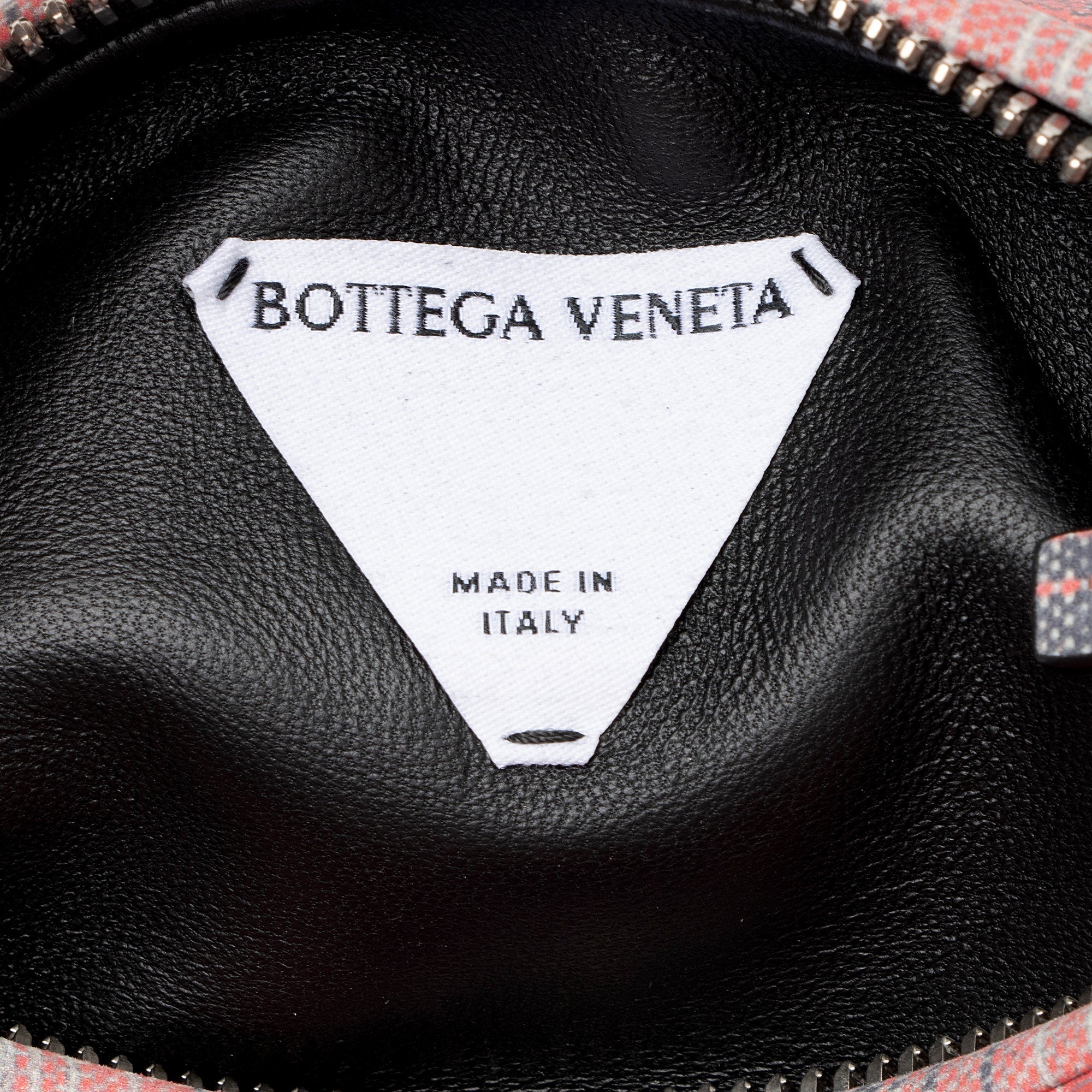 Bottega Veneta Tartan Printed Nappa Jodie Mini Bag