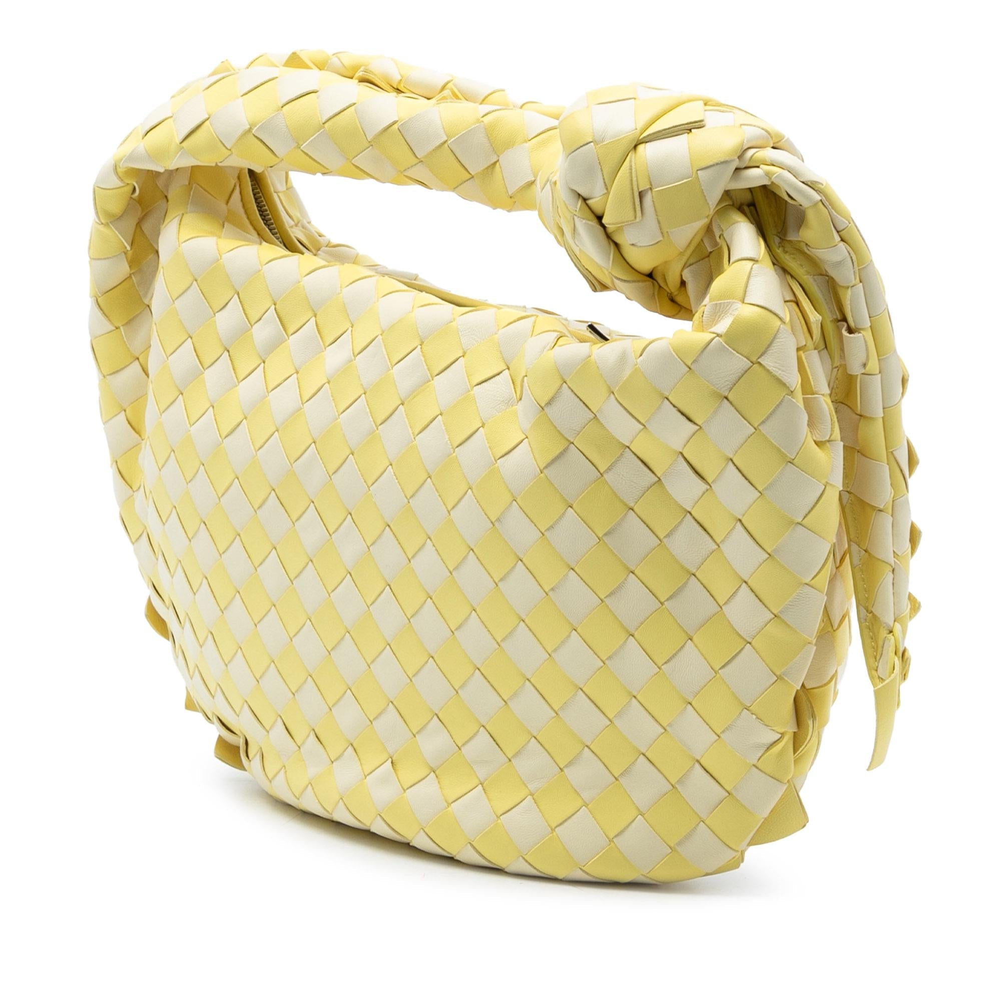 Bottega Veneta Teen Bicolor Nappa Intrecciato Dragon Jodie