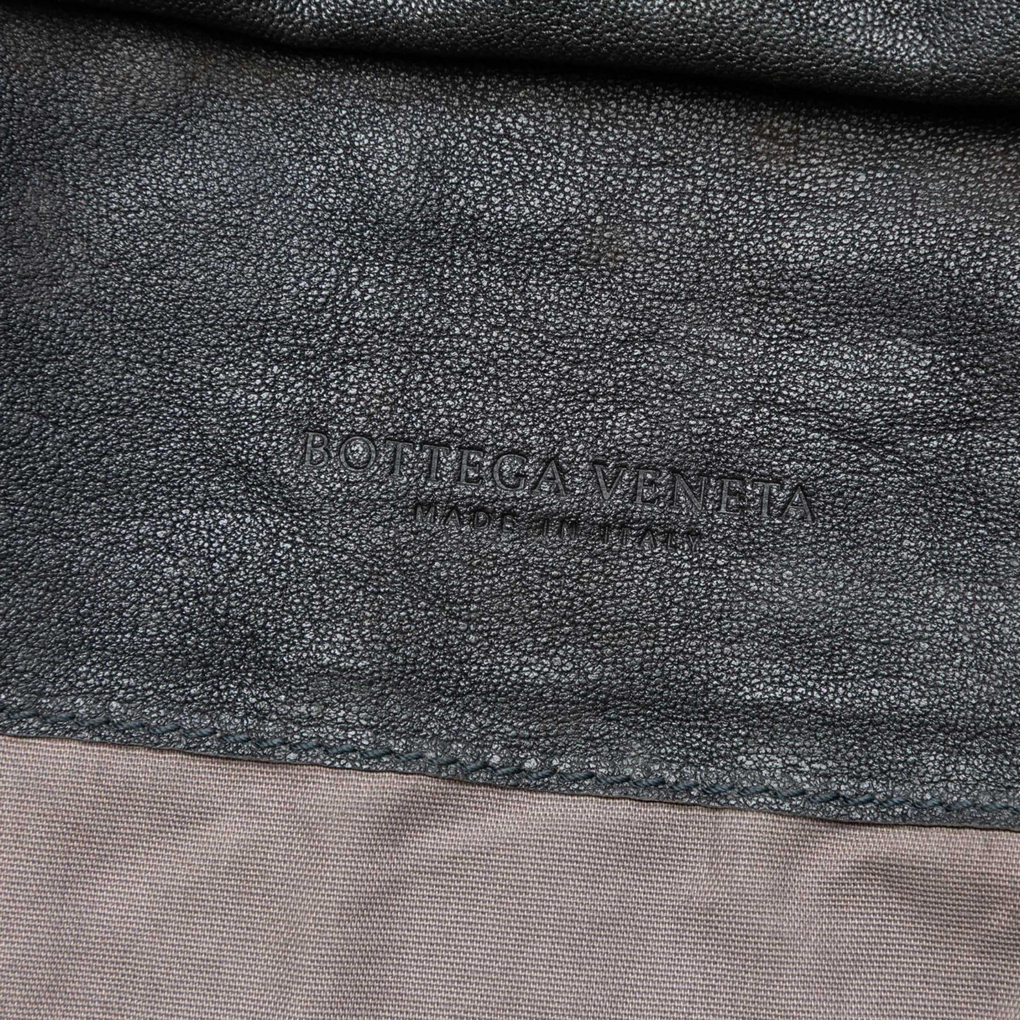Bottega Veneta Tricolor Nappa Intrecciato Convertible Tote