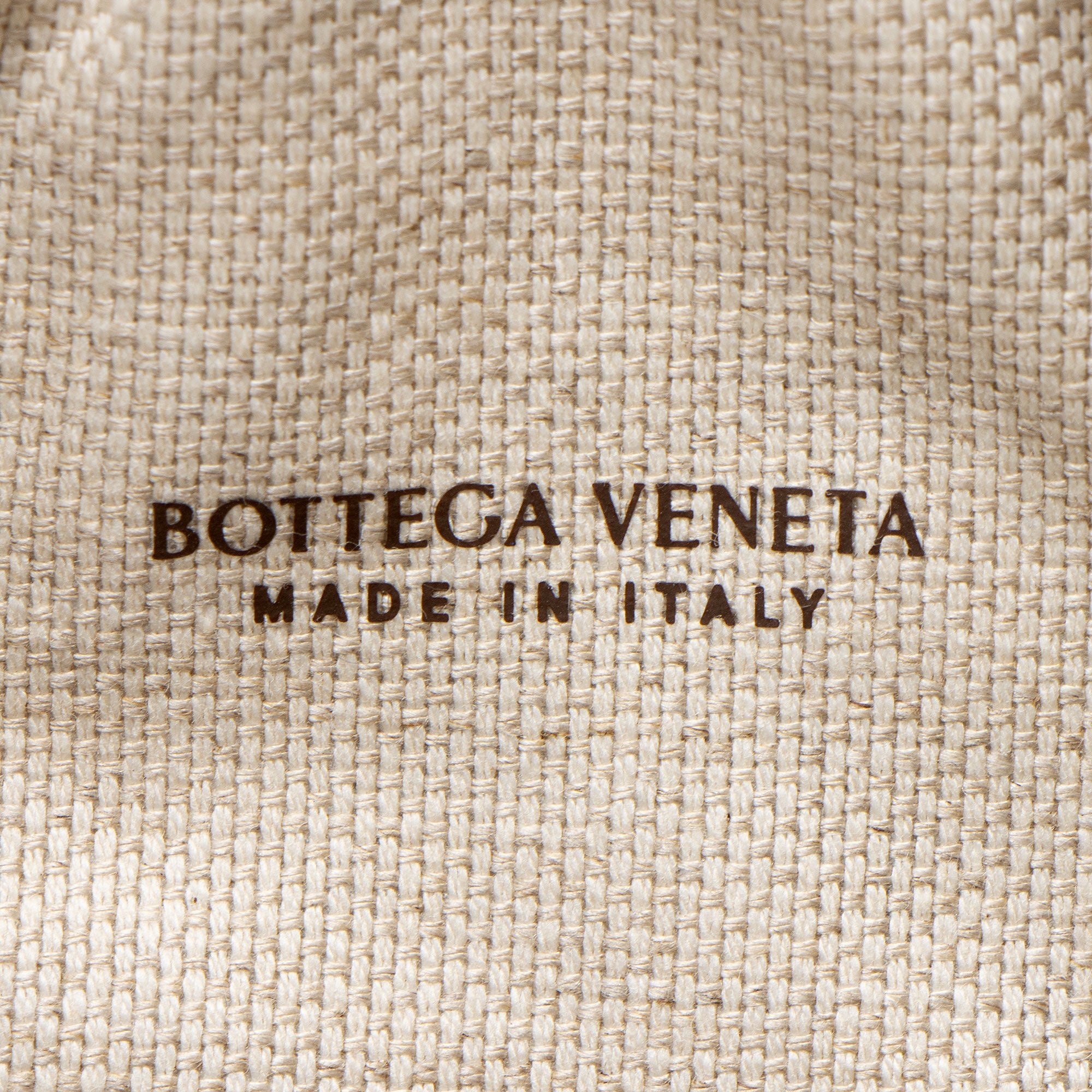 Bottega Veneta Woven Canvas Wallace Mini Shoulder Bag
