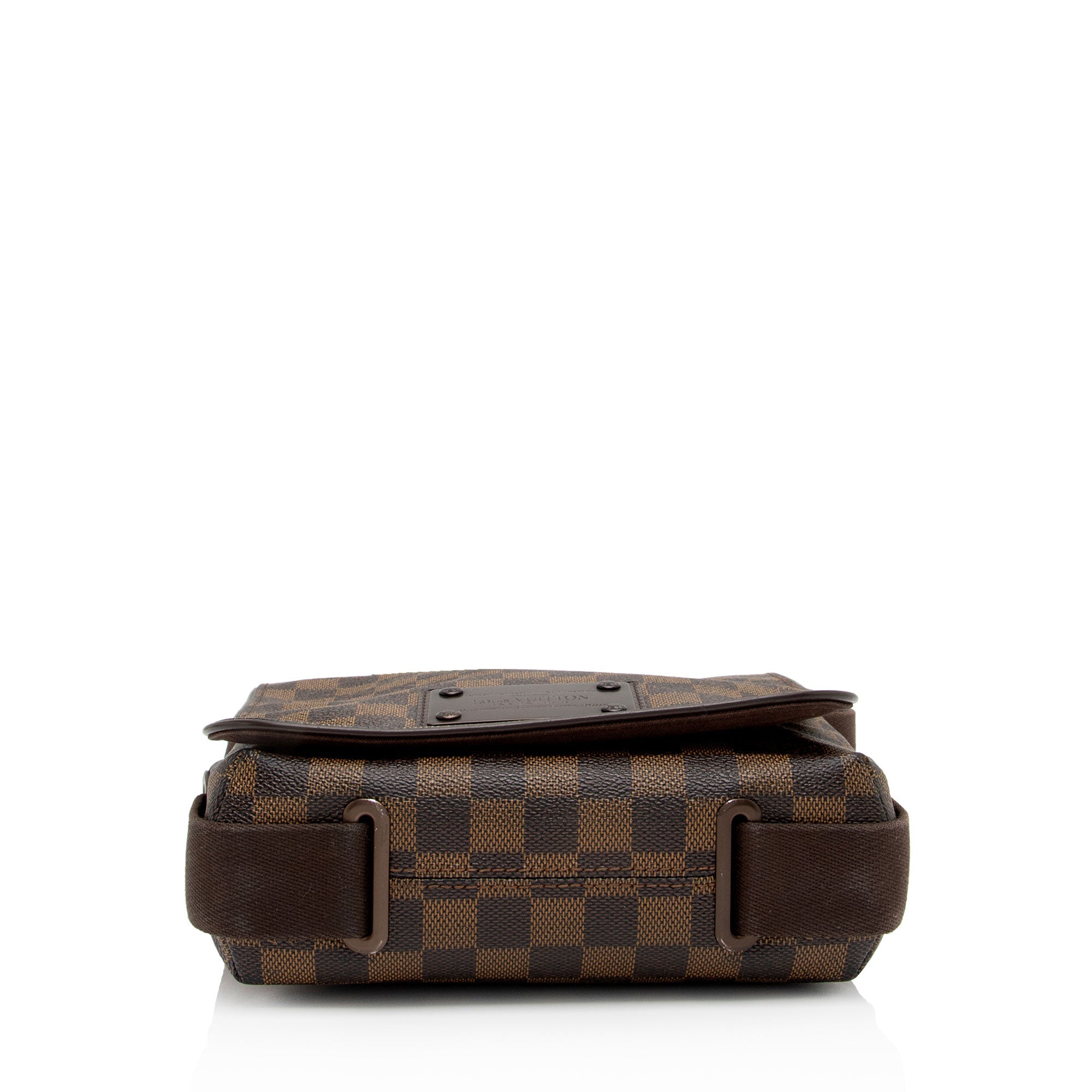 Louis Vuitton Damier Ebene Brooklyn PM Messenger (SHF-4CSmsb)