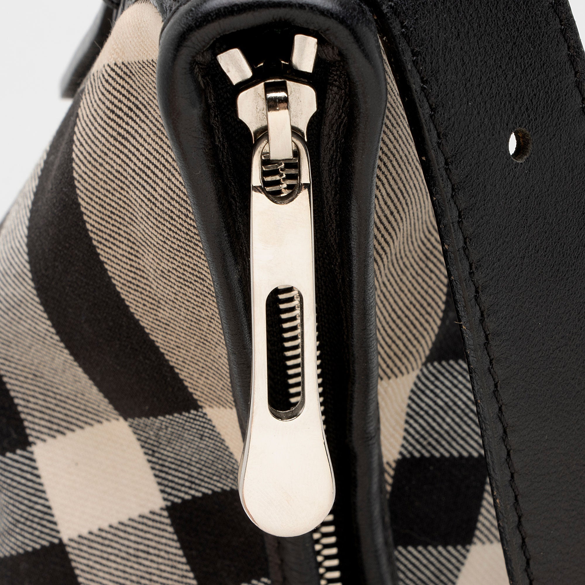 Burberry Beat Check Hobo
