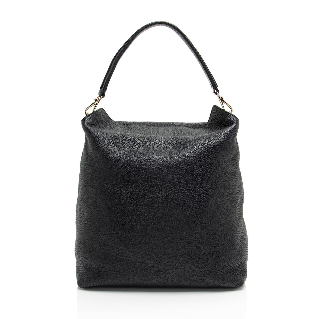 Burberry Calfskin Cale Medium Hobo
