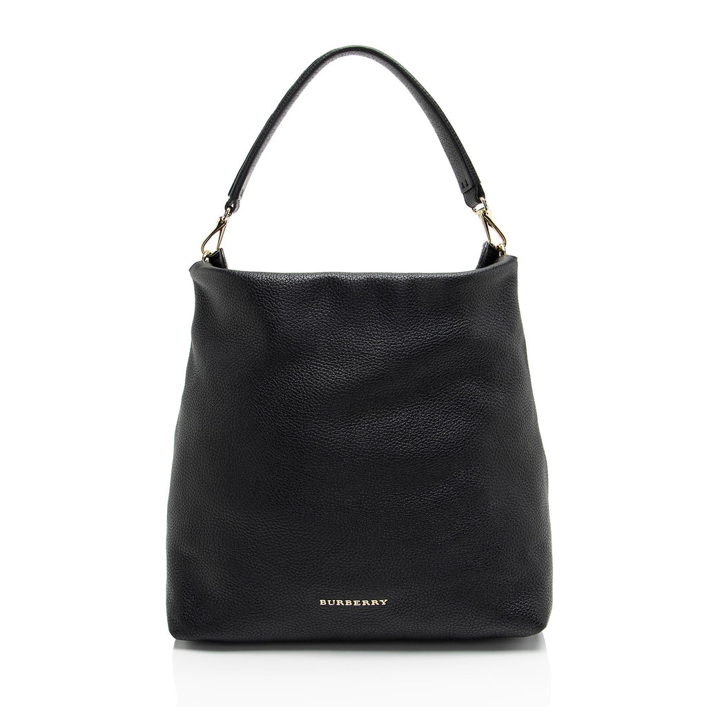 Burberry Calfskin Cale Medium Hobo