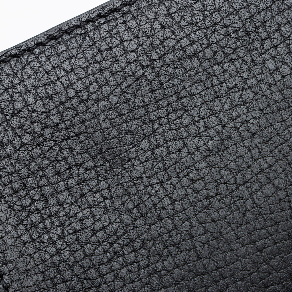 Burberry Calfskin House Check Bi-Fold Wallet (SHF-a1iZNa)