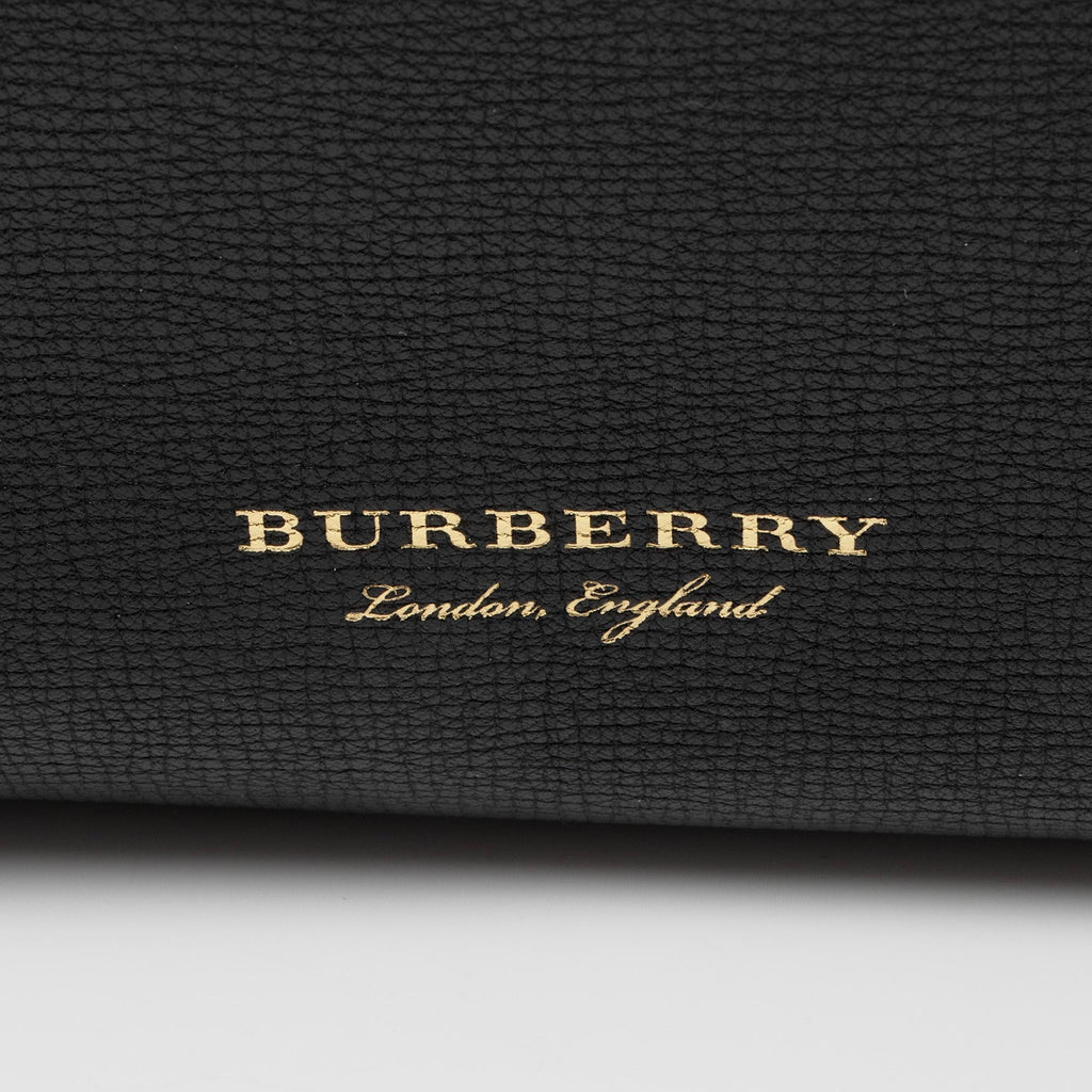 Burberry Calfskin House Check Camberley Medium Satchel (SHF-gaZERz)