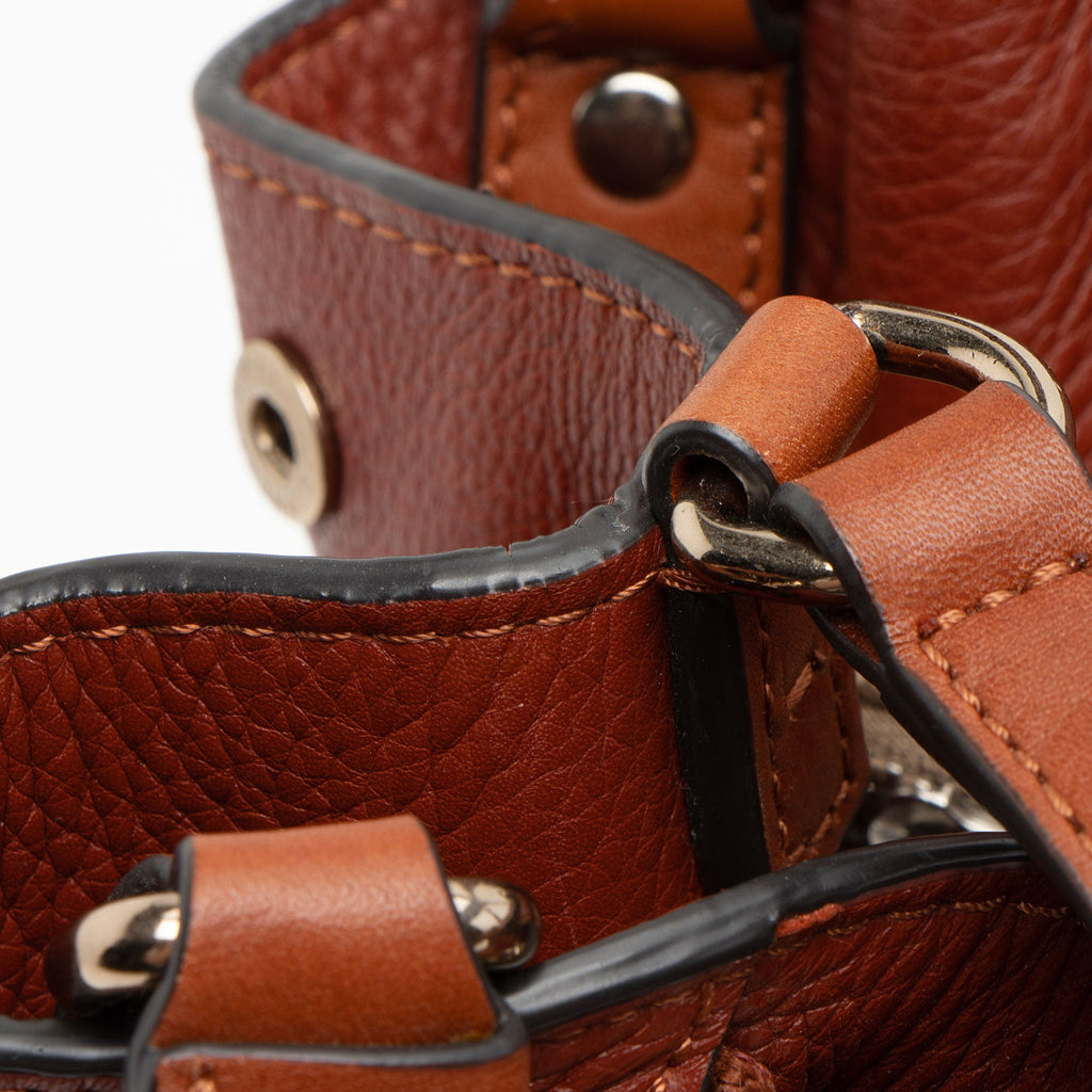 Burberry Calfskin House Check Maidstone Small Shoulder Bag