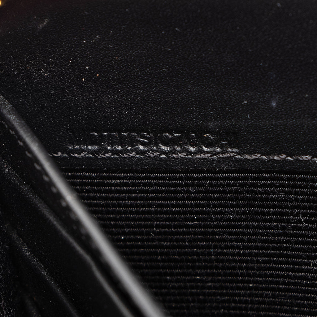 Burberry Calfskin House Check Renfrew Zip Around Wallet (SHF-B5VVSw)