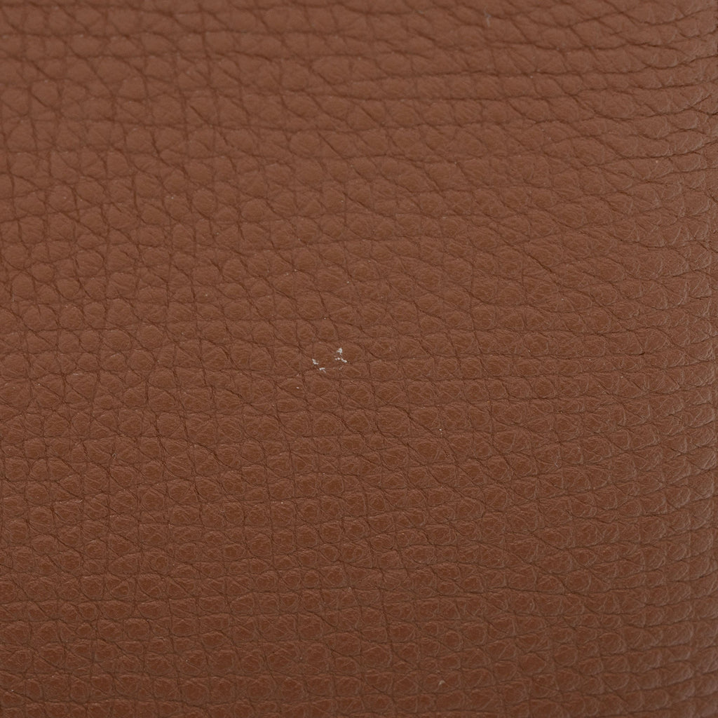 Burberry Calfskin House Check Renfrew Zip Around Wallet