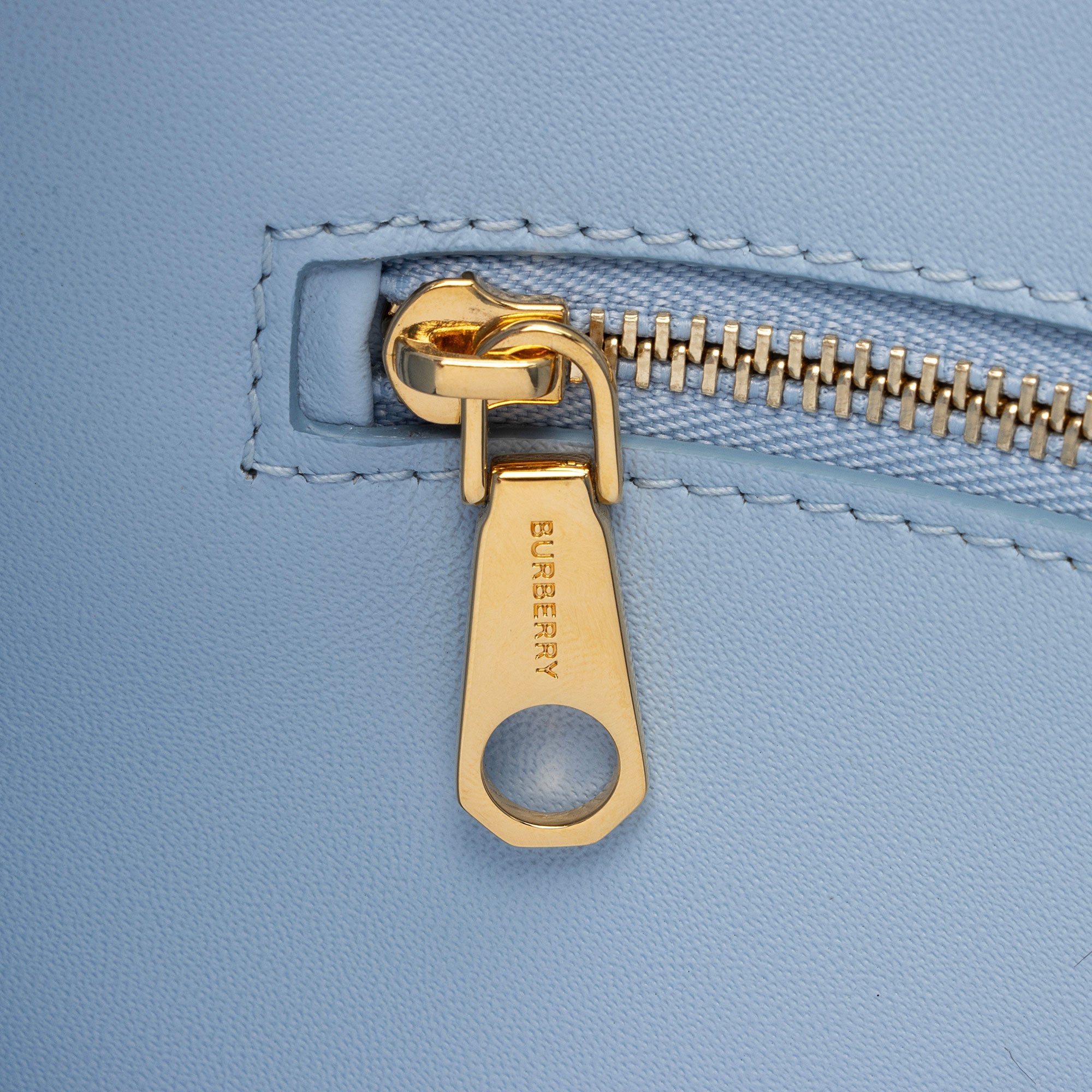 Burberry Calfskin TB Frances Mini Tote (SHF-Wks8mQ)