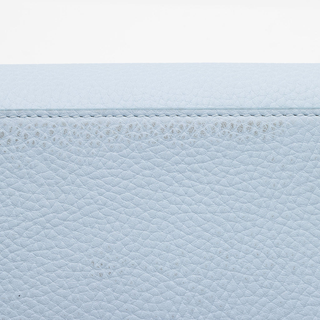 Burberry Calfskin TB Frances Mini Tote (SHF-Wks8mQ)
