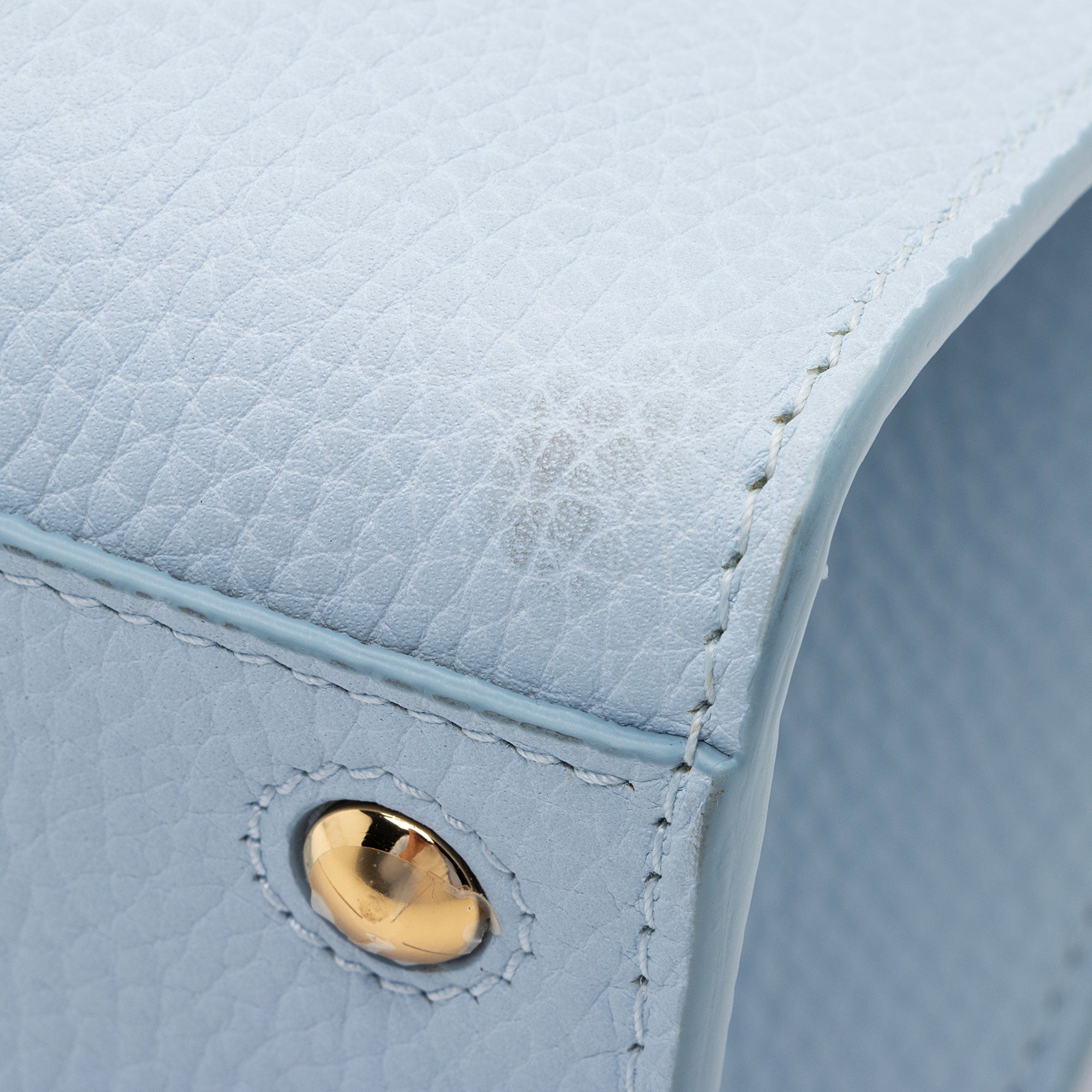 Burberry Calfskin TB Frances Mini Tote (SHF-Wks8mQ)