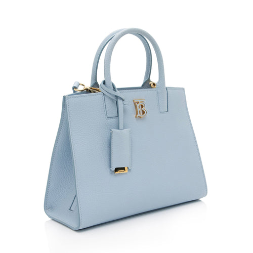 Burberry Calfskin TB Frances Mini Tote (SHF-Wks8mQ)