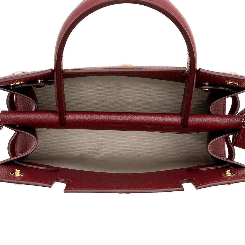 Burberry Calfskin Title Baby Tote (SHF-BMxjPO)