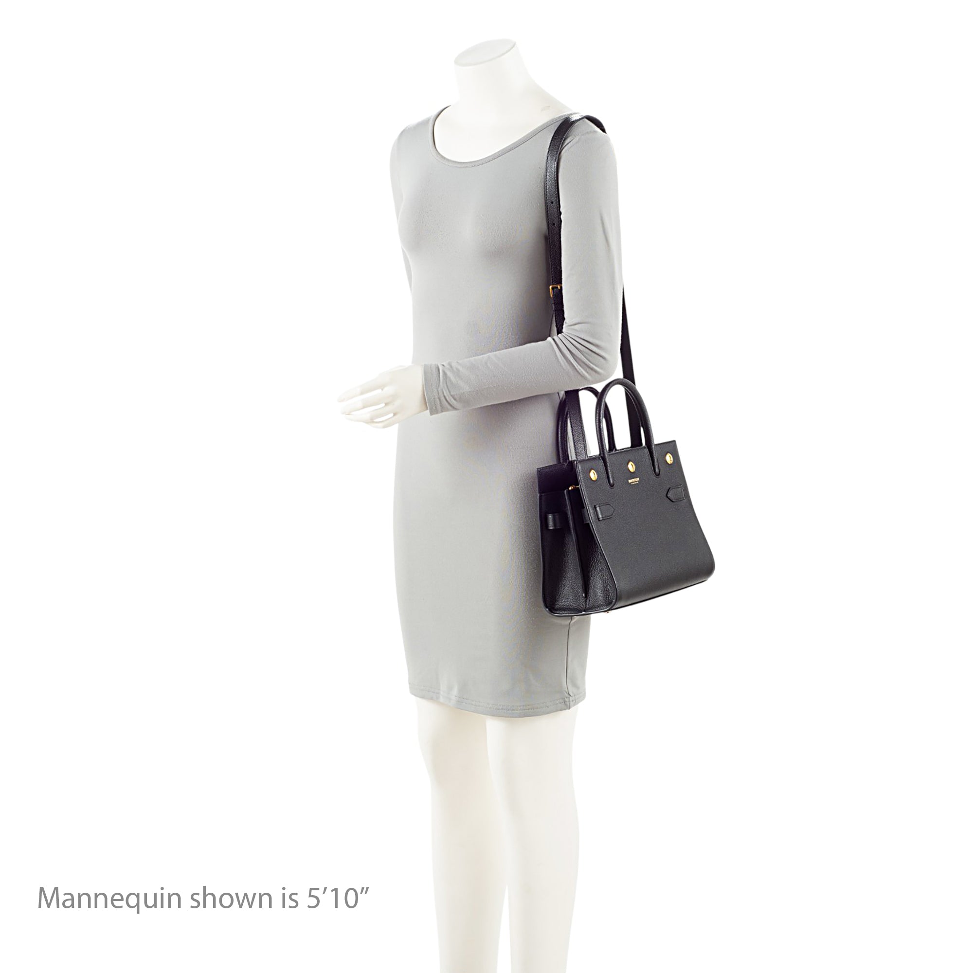 Burberry Calfskin Title Baby Tote