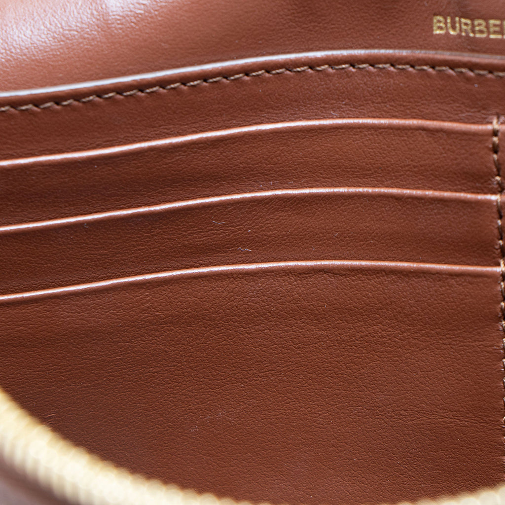 Burberry Calfskin Vintage Check Hampshire Crossbody
