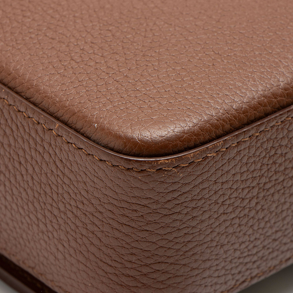 Burberry Calfskin Vintage Check Hampshire Crossbody