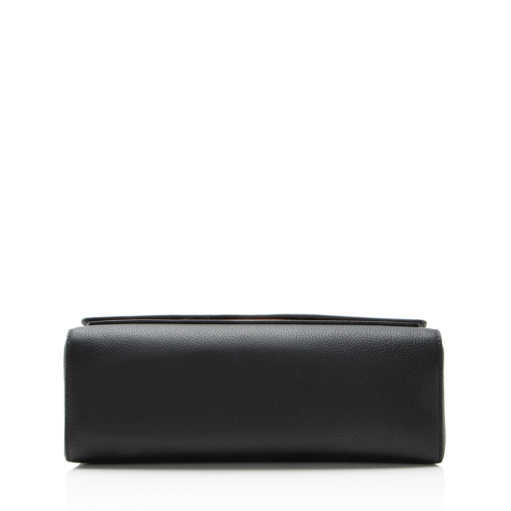 Burberry Calfskin Vintage Check Note Bag