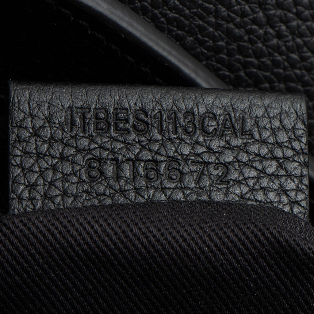 Burberry Calfskin Vintage Check Note Bag