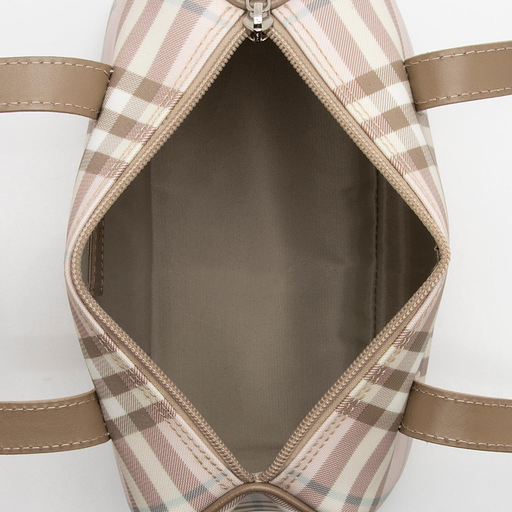 Burberry Candy Check Small Satchel (SHF-22216)